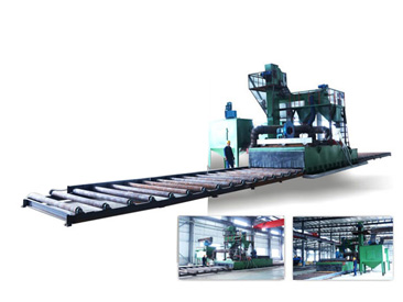 輥道式鋼板拋丸清理機